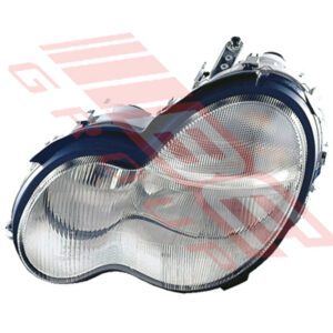 Mercedes Benz W203 C Class 2000- Headlamp -  Lefthand