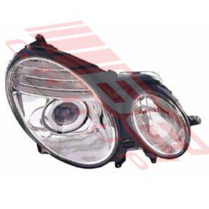 Mercedes Benz W211 E Class 2006- Headlamp - Righthand - Electric
