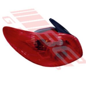 Peugeot 206 2003- Rear Lamp - Lefthand
