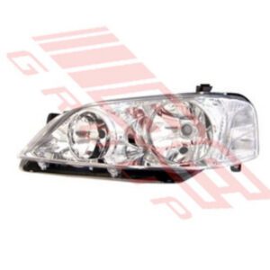 Ford Falcon Ba/Bf1 2003 Left Headlamp - Chrome Reflector Type