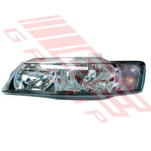 Holden Commodore Vz 2004- Headlamp - Lefthand - Black