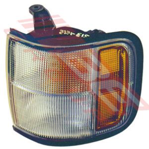 Holden Jackaroo 1992- Corner Lamp - Righthand - Amb/Clear - Rubber Srnd