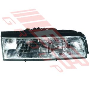 Mazda 626 Sdn - H/B 1988 - 91 Headlamp - Righthand