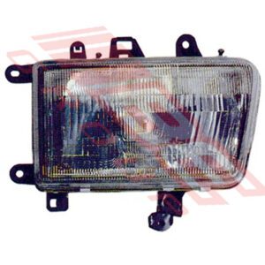 Toyota 4WD/4 Runner Surf 1991- Headlamp - Lefthand - Glass Lens