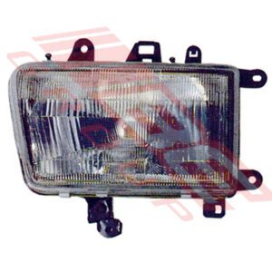 Toyota 4Wd/4 Runner Surf 1991- Headlamp - Righthand - Glass Lens