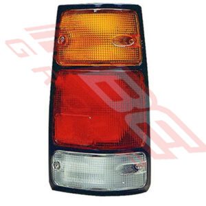 Holden Rodeo 1989-92 Rear Lamp - Lefthand - Black Trim