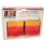 Led Autolamps 100Bar Stop/Tail/Indicator & Reflector Combination Lamp