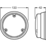 "Hella LED Reversing Lamp - Chrome Base | Bright & Durable Lighting Solution"