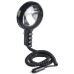 "Hella Hand Held Spot Lamp - Black Body - Long Range - Bright Illumination for Maximum Visibility"