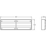 "Hella Designline LED Double Module Stop/Rear Position/Rear Direction Indicator - High Quality, Reliable Lighting"