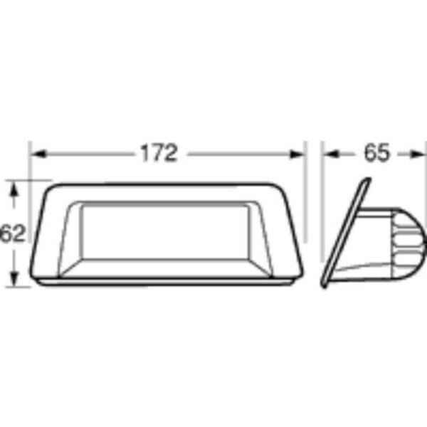 "Hella High Level LED Brake Light - 12V for Maximum Visibility"