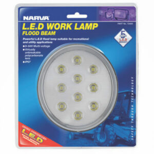 "Narva 72425 9-33V LED Work Lamp Flood Beam - 900 Lumens | Bright & Powerful Lighting"