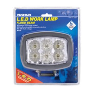 Narva 72457 9-64V 5W LED Work Lamp Flood Beam ? 3000 Lumens | Bright, Powerful Lighting for Any Job