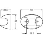 "Hella Duraled Nylon Housing - Black: Durable & Stylish Lighting Solution"