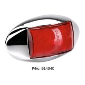 "Narva 91434C 10-33V Red LED Rear End Outline Marker Lamp"