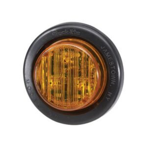 "Amber Narva 93052 10-30V LED Side Marker/Front End Outline Light with Vinyl Grommet"