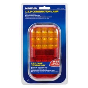 Narva 94140Bl 9-33V LED Rear Stop/Tail & Direction Indicator Lamp - Bright & Durable Lighting Solution