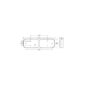 Narva 94160Bl 9-33V LED Rear Direction Indicator & Stop/Tail Lamp with 0.5M Cable