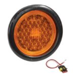"Narva 94402 12V LED Amber Rear Direction Indicator Lamp with Vinyl Grommet"