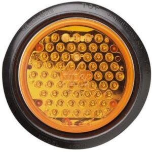 "Narva 94402 12V LED Amber Rear Direction Indicator Lamp with Vinyl Grommet"