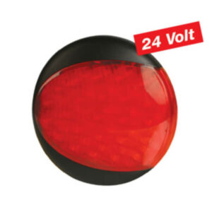 "24V Red Hella LED Euroled Signal Warning Lamp - Get Maximum Visibility!"