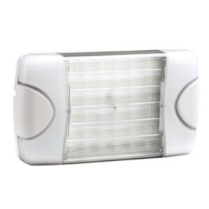 "Hella Duraled 36 White LED Spread Lamp - White Lens | Bright, Durable Lighting"