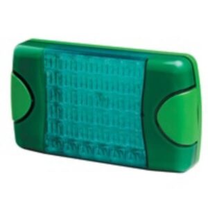 "Hella Duraled Multi-Flash Compatible Green Signal Lamp - Brighten Your Drive!"