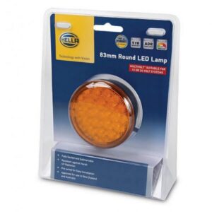 Hella LED 83mm Rear Direction Indicator Lamp - Bright, Durable, and Reliable Lighting