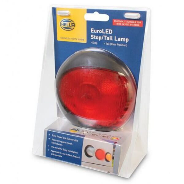 "Hella 2366 Euroled Stop/Rear Position Lamp - Bright, Durable & Reliable Lighting"