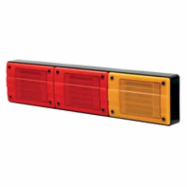 "Hella 2427-H Designline LED Triple Module Stop/Rear Position/Rear Direction Indicator Lamp - Bright & Stylish Design"