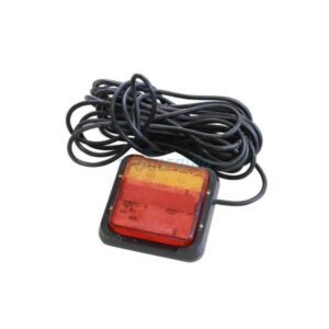 Trailparts Led Tail Lamp, 120X125mm, Multivolt, Npl, 6M Cable