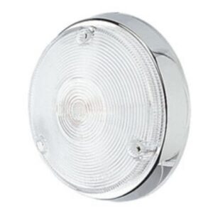 "Hella Interior Lamp - White or Chrome Rim | Brighten Up Your Home Decor"