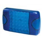 "Hella Duraled Multi-Flash Compatible Blue Signal Lamp - Enhance Visibility & Safety"