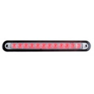 "Hella Red 12V LED Strip Signal Warning Lamp - Bright & Visible Safety Light"