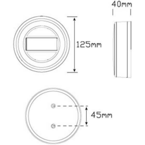 Led Autolamps Maxilamp1Xc Stop/Tail/Indicator/Reflector