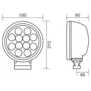 Venta 12 Led 60W Driving Light - Flood Or Spot