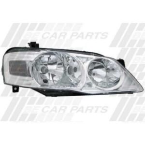 "Ford Falcon BF2 2007 Right Headlamp - Chrome - Not XR6/XR8"