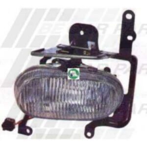 "Ford Laser/Liata Bh 1995 Fog Lamp Set of 2 with Wiring - Enhance Your Vehicle's Visibility"