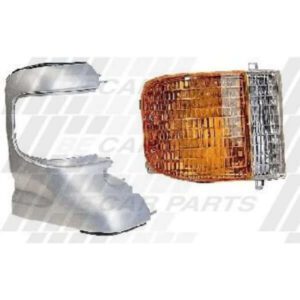 "Ford Econovan 1994 Left Corner Lamp with Bezel - Enhance Your Vehicle's Visibility"