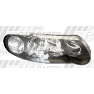 "Holden Commodore Vx 2000-02 Headlamp - Right Hand - Black | Quality Replacement Part"