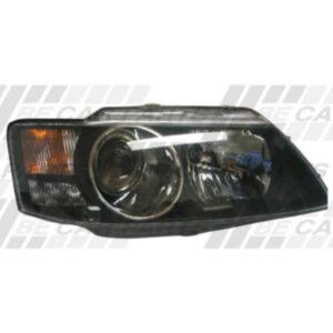 Holden Commodore Vy 2002- Headlamp - Righthand - Black