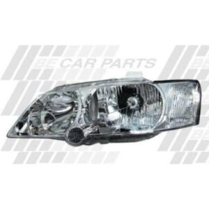 Holden Commodore Vy 2002- Exec Headlamp - Righthand - Chrome - W/Clear Cnr Lamp