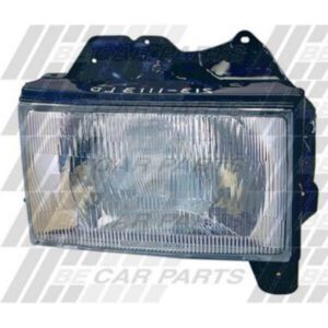 Holden Jackaroo 1992- Headlamp - Righthand - With Housing