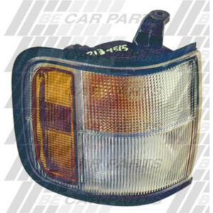 Holden Jackaroo 1992- Corner Lamp - Lefthand - Amb/Clear - Rubber Srnd