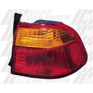 Honda Civic Ek F/L 4 Door 1999 - 2000 Rear Lamp - Righthand - Amber/Red -