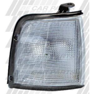 Holden Rodeo 1993- Corner Lamp - Lefthand - Clear/Black Rim