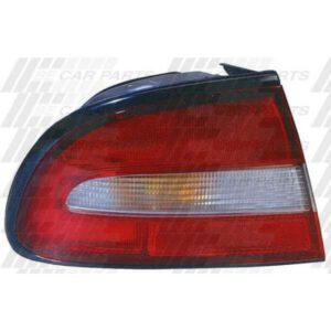 Mitsubishi Galant E53/4 1993 - 97 Rear Lamp - Lefthand - Black Trim