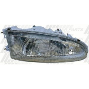 Mitsubishi Mirage/Lancer H/B/Cpe 1992 - 97 Headlamp - Righthand - Glass