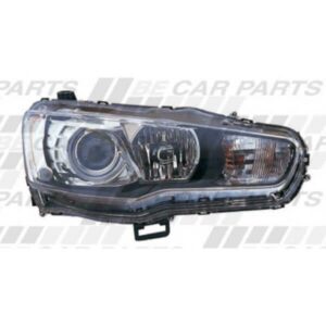 Mitsubishi Lancer Cy 2008 - Headlamp - Righthand - Electric - Hid - Black