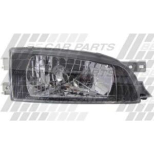 Subaru Impreza 1997 - Headlamp - Righthand - Black - Inner Edge